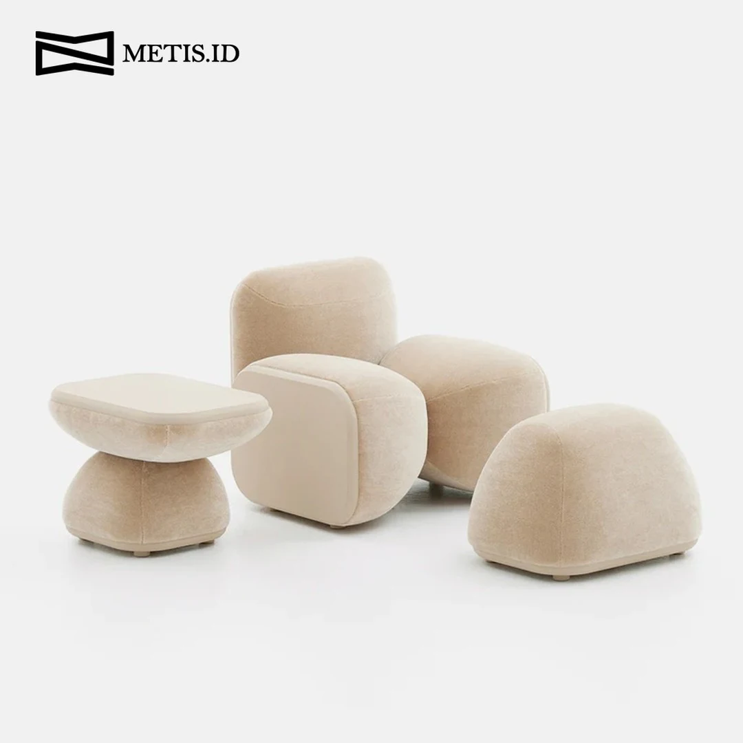 Kursi Santai Jati Busa Natural KS001